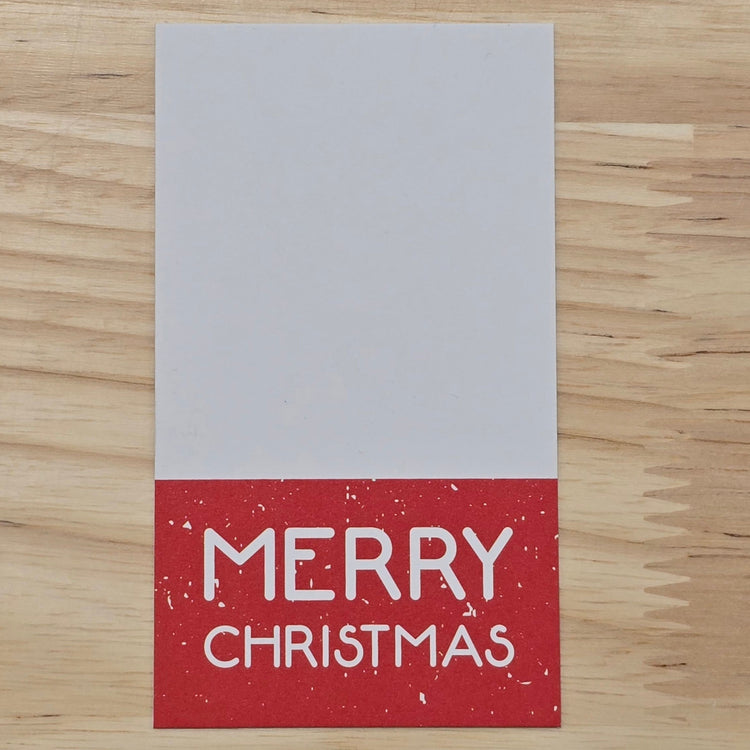 MERRY CHRISTMAS GIFT TAG