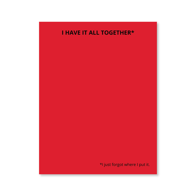 All Together Notepad