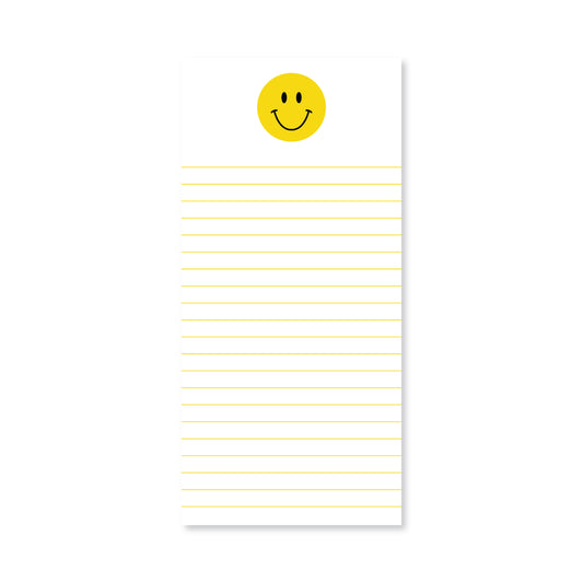 Happy Face List Pad