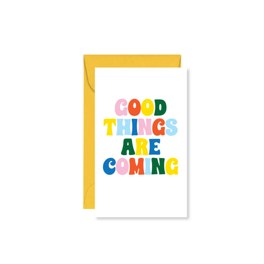 Good Things Mini Card