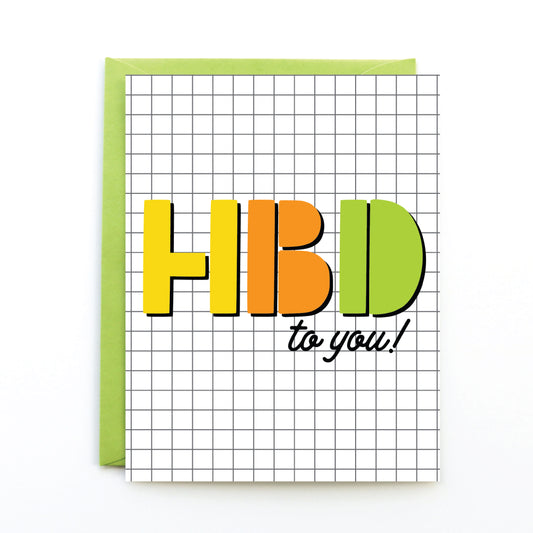 HBD Card