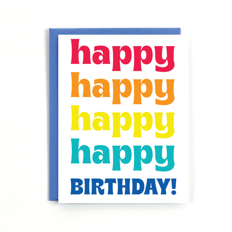 Colorful Birthday Card