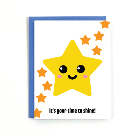 Time to Shine Card