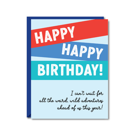 Birthday Adventures Card