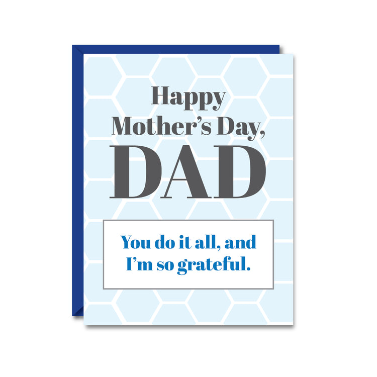 Mothers Day DAD Card