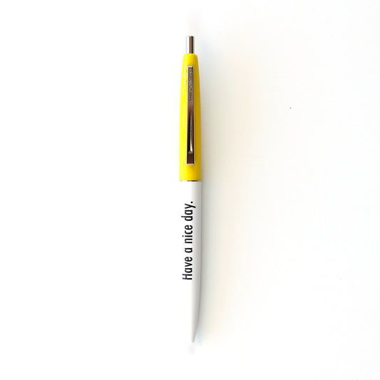 Yellow Top - Have A Nice Day Pen