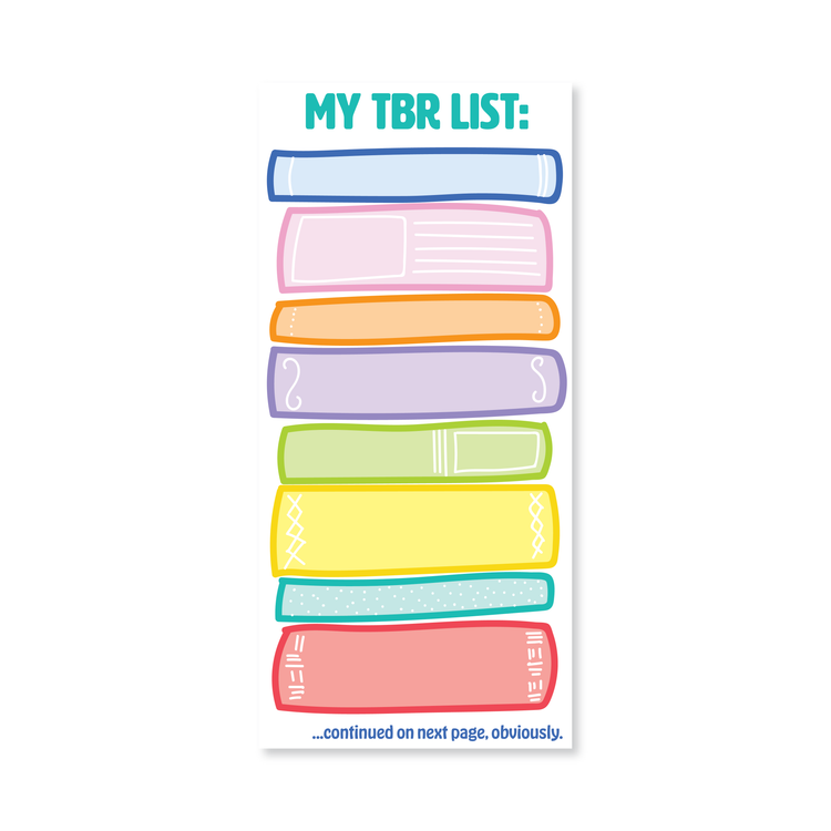 My To Be Read List Pad