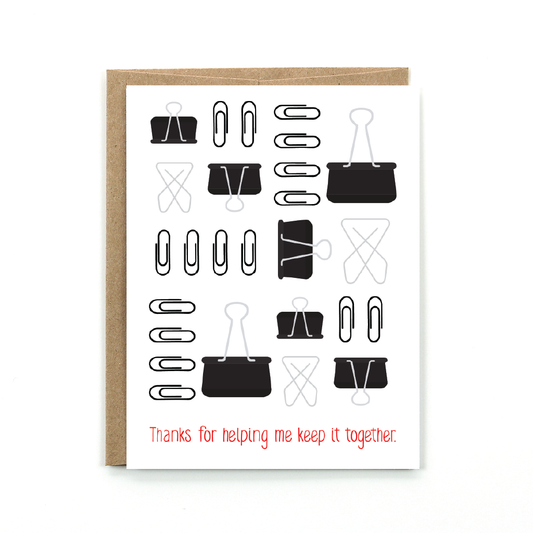 Keep It Together - Card